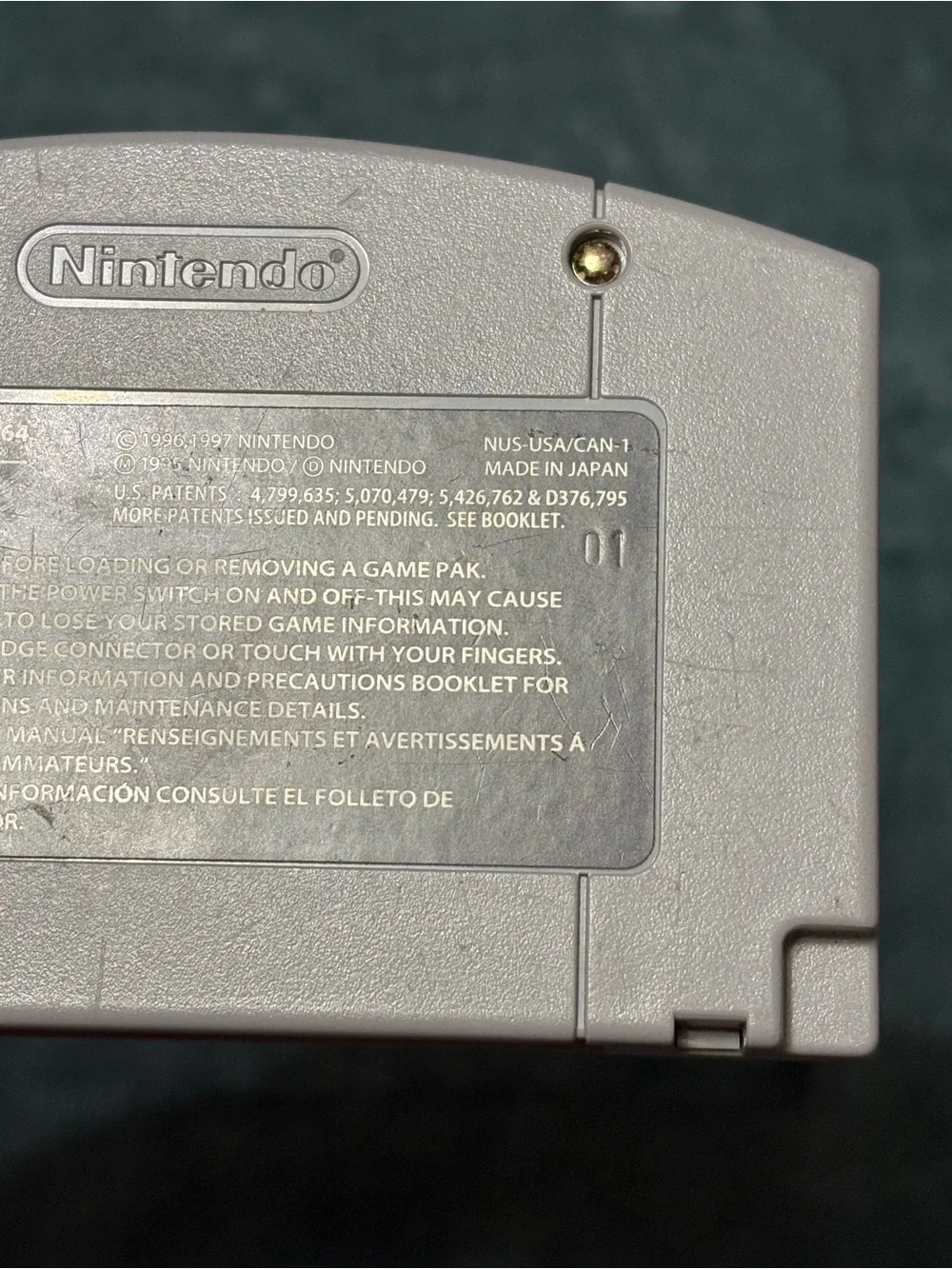 Nintendo Mario Party 2 N64 Game Cartridge game